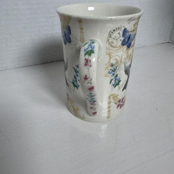 Kent Pottery Birds & Butterflies Replacement English Mug - Picture 2 of 8